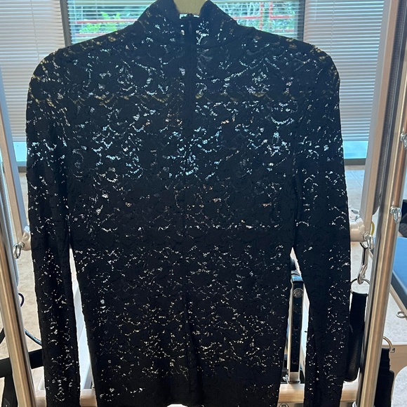 Enza Costa Lace Turtleneck - Picture 2 of 4